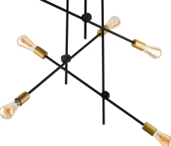 Deckenleuchten|Bürolampen*Nowodvorski Deckenlampe Axis Schwarz Metall