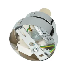 Wohnzimmerlampen|Glaslampen*Easylight Deckenlampe Badezimmer Chrom Weiß E14