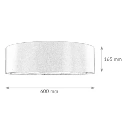 Deckenleuchten|Flurlampen*Easylight Deckenlampe 4-flammig Grün Gold Stoff dekorativ