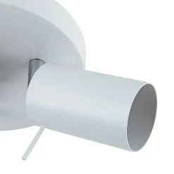 Easylight Deckenlampe 3-flammig Weiß Ø 20 cm Metall verstellbar< Deckenleuchten|Flurlampen