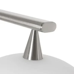 Deckenleuchten|Badezimmer Lampe*Steinhauer Deckenlampe Glas Metall 4-flmg 120 cm inkl. G9 blendarm