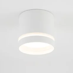 Nowodvorski Deckenlampe GX53 Ø 8,5 cm Weiß Aluminium Spot klein< Spots|Flurlampen