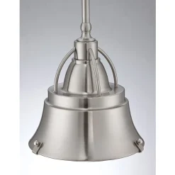 Deckenleuchten|Flurlampen*Elstead Deckenlampe Industrial Metall Glas in Nickel DEBIELA