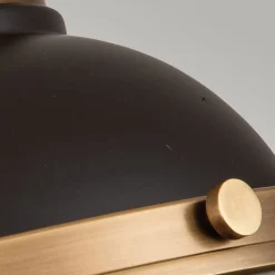 Deckenleuchten|Flurlampen*Elstead Deckenlampe innen rund Ø 32 cm für 2x E27 in Bronze antik