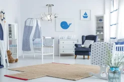 Kinderzimmerlampen|Kinderlampen*Searchlight Deckenlampe Kinderzimmer Flugzeug E27 Metall Glas