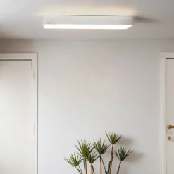 Nowodvorski Deckenlampe LED T8 wechselbar Weiß 3000 K 1700 lm Aluminium< Deckenleuchten|Flurlampen