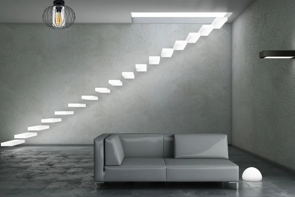 Belis Deckenlampe Metall E27 rund Ø25 cm Schwarz Retro Design< Flurlampen|Bürolampen