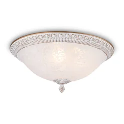 Maytoni Deckenlampe Metall Glas E27 rund D: 35 cm 3-flammig< Deckenleuchten|Flurlampen