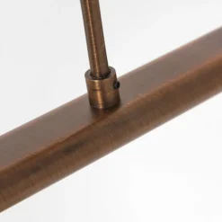 Deckenleuchten|Badezimmer Lampe*Steinhauer Deckenlampe Metall Glas in Bronze Creme inkl. G9 4-flmg