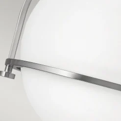 Elstead Deckenlampe Metall Glas rund Ø 28,2 cm E27 Kugel Schirm< Deckenleuchten|Badezimmer Lampe