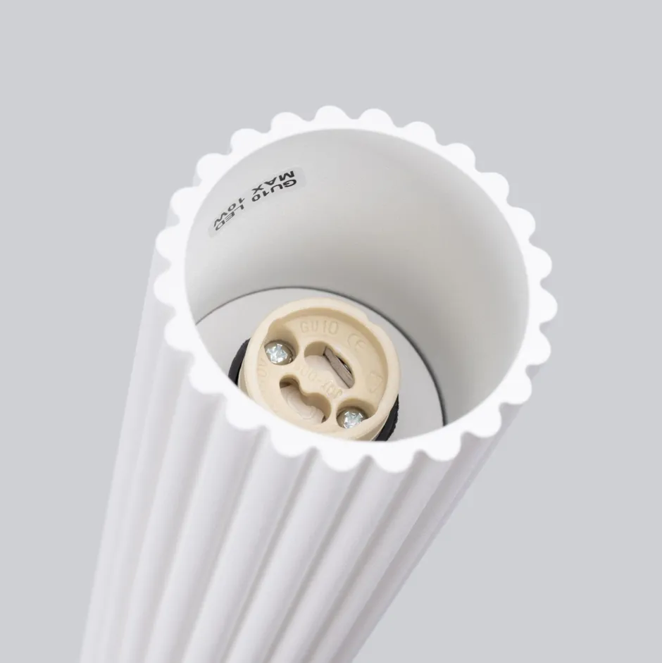 Flurlampen|Wohnzimmerlampen*Sollux Deckenlampe Modern klein H: 10 cm Ø 6,5 cm Weiß Aufputz