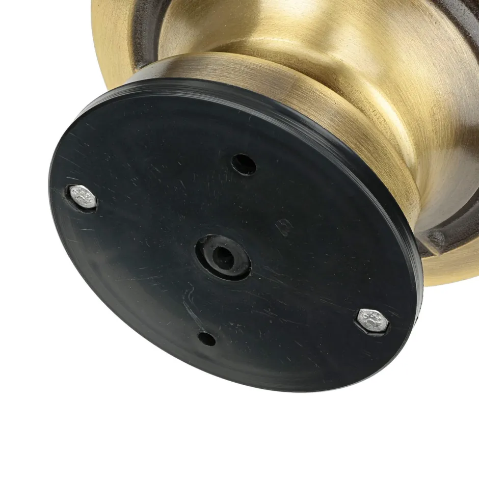 Metall Lampen|Messinglampen*Lido Deckenlampe Outdoor Echt-Messing Glas IP54 Maritim