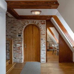 Deckenleuchten|Flurlampen*Steinhauer Deckenlampe Riffelglas Metall Braun L:21 cm Industrie