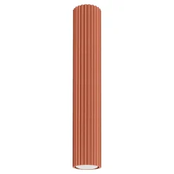 Sollux Deckenlampe schmal Ø 6,5 cm H: 40 cm Rot Modern Aluminium< Wohnzimmerlampen|Küchenlampen