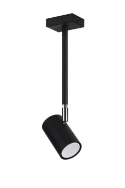 Sollux Deckenlampe Schwarz schwenkbar Metall GU10 H: 33 cm< Deckenleuchten|Esszimmer Lampen