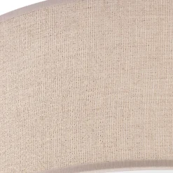 Lamkur Deckenlampe Stoff in Gold rund Ø 35 cm E27 blendarm Modern< Deckenleuchten|Flurlampen