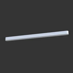 Nowodvorski Deckenlampe Weiß Aluminium 125 cm lang T8 LED 3000 K 3200 lm< Deckenleuchten|Flurlampen