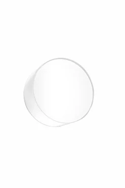 Deckenleuchten|Flurlampen*Sollux Deckenlampe Weiß rund flach Ø 25 cm blendarm E27