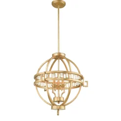 Deckenleuchten|Schlafzimmer Lampen*Elstead Deckenleuchte AIROSO Ø57cm kürzbar Vintage Lampe