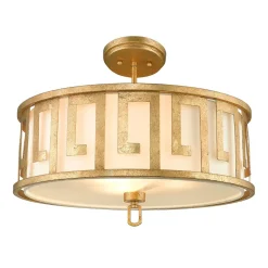 Elstead Deckenleuchte AIROSO Weiß kürzbar Vintage Lampe< Deckenleuchten|Schlafzimmer Lampen