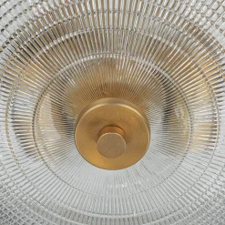 Deckenleuchten|Flurlampen*Elstead Deckenleuchte ALVER Ø32cm in Messing Design Lampe