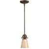 Deckenleuchten|Industrie Lampen*Elstead Deckenleuchte ANABELL 7 Bronze kürzbar Ø13cm Lampe