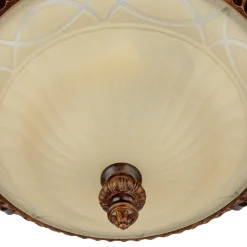 Elstead Deckenleuchte ANABELL 1 Braun Wohnzimmer Lampe< Glaslampen|Designerlampen