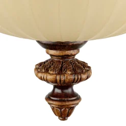 Elstead Deckenleuchte ANABELL 1 Braun Wohnzimmer Lampe< Glaslampen|Designerlampen