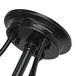 Glaslampen|Designerlampen*Elstead Deckenleuchte ASPERO Bronze Ø43cm Flur Lampe