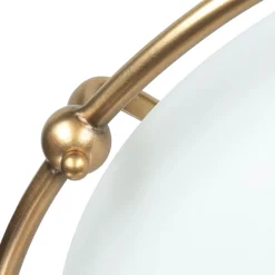 Designerlampen|Jugendstil Lampen*Elstead Deckenleuchte ASPERO Messing Creme 4xE27 Lampe