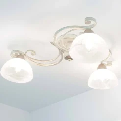 Deckenleuchten|Flurlampen*Luminex Deckenleuchte AURORA WHITE Ø78cm 3-flmg