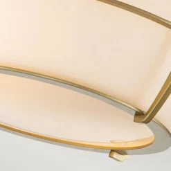 Elstead Deckenleuchte Badezimmer Metall Glas E27 IP44 D: 32,7 cm rund< Deckenleuchten|Badezimmer Lampe