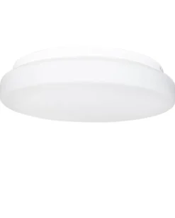 By Rydéns Deckenleuchte Badezimmer IP44 Ø 40 cm Weiß Metall Glas E27< Deckenleuchten|Flurlampen