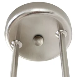 Deckenleuchten|Badezimmer Lampe*Steinhauer Deckenleuchte blendarm Metall Glas in Stahl Weiß 112 cm