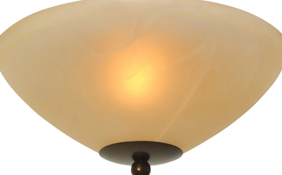 Masterlight Deckenleuchte BOLZANO Ø30cm< Wohnzimmerlampen|Glaslampen