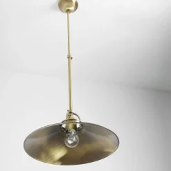 Giovanni Battista Deckenleuchte Bronze Hell aus Echt-Messing< Deckenleuchten|Esszimmer Lampen