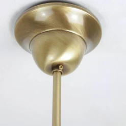 Giovanni Battista Deckenleuchte Bronze Hell aus Echt-Messing< Deckenleuchten|Esszimmer Lampen