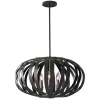 Elstead Deckenleuchte CEYDA Schwarz Ø65cm kürzbar Lampe< Deckenleuchten|Moderne Lampen