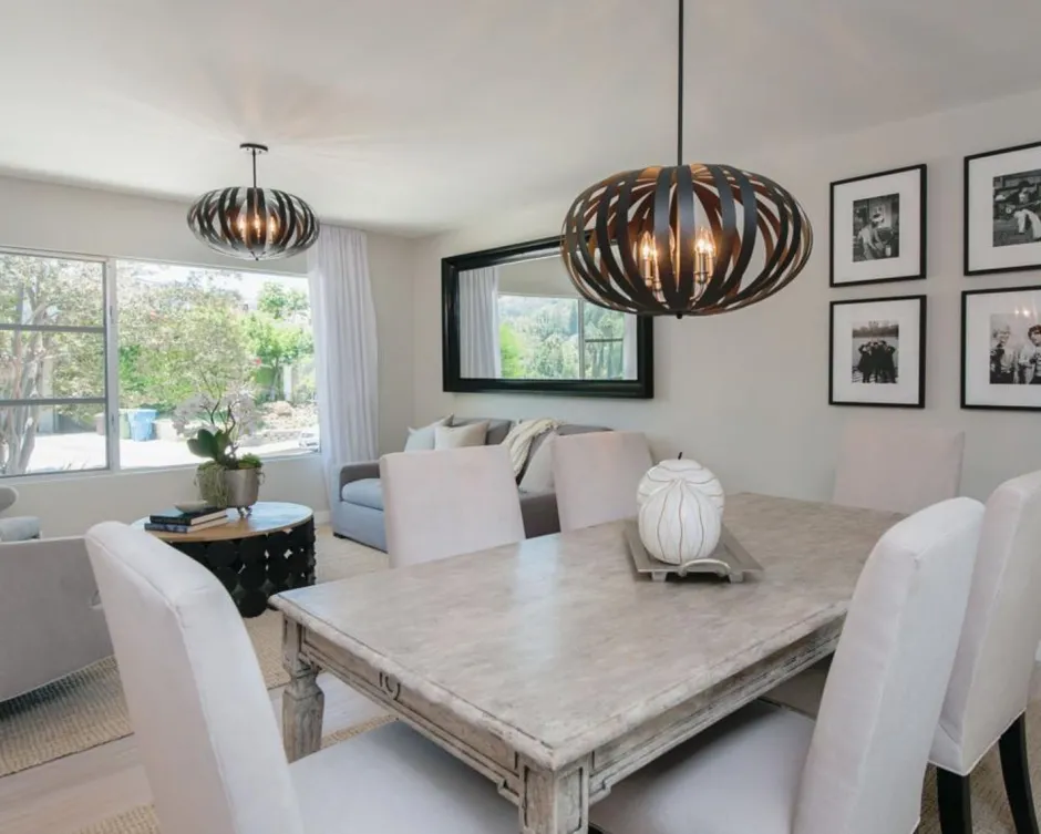 Elstead Deckenleuchte CEYDA Schwarz Ø65cm kürzbar Lampe< Deckenleuchten|Moderne Lampen