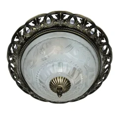 Easylight Deckenleuchte Ø33cm 2-flmg< Wohnzimmerlampen|Glaslampen