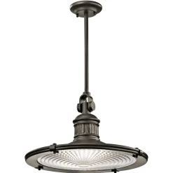 Elstead Deckenleuchte DEFNE in Bronze Ø46cm kürzbar Lampe< Deckenleuchten|Industrie Lampen