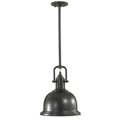 Elstead Deckenleuchte E27 in Bronze Metall Industrial MORGANNA< Deckenleuchten|Industrie Lampen