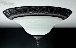 Trio Reality Deckenleuchte E27 Mit Glas Rustikal Weiß< Deckenleuchten|Flurlampen