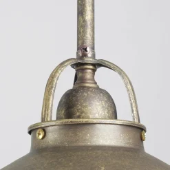 Giovanni Battista Deckenleuchte echtes Messing in Bronze Antik< Deckenleuchten|Schlafzimmer Lampen