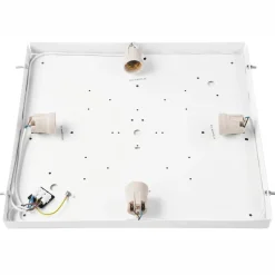 Lamkur Deckenleuchte eckig B: 48 cm Holz Metall für 4x E27< Deckenleuchten|Esszimmer Lampen