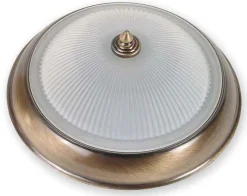 Deckenleuchten|Flurlampen*Lido Deckenleuchte ELENI in Messing rund Flur Wohnzimmer