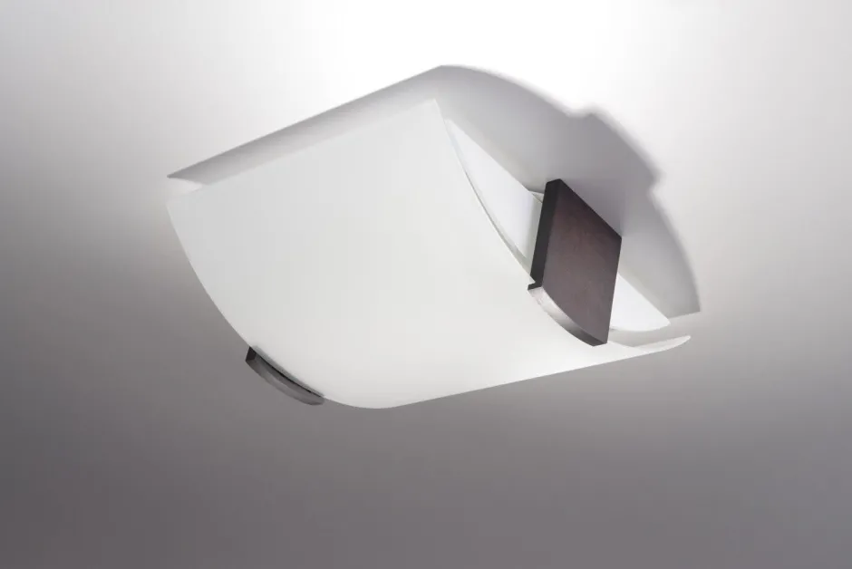 Sollux Deckenleuchte EVA in Weiß 2-flmg< Flurlampen|Bürolampen