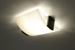 Sollux Deckenleuchte EVA in Weiß 2-flmg< Flurlampen|Bürolampen