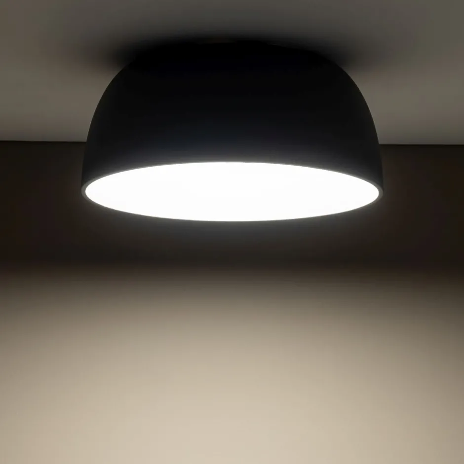 Deckenleuchten|Flurlampen*Nowodvorski Deckenleuchte 3-flammig Metall Grau wohnlich E27 Ø38 cm