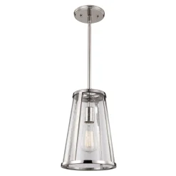 Elstead Deckenleuchte FLOR in Nickel Ø20cm Esstisch Lampe< Deckenleuchten|Wohnzimmerlampen